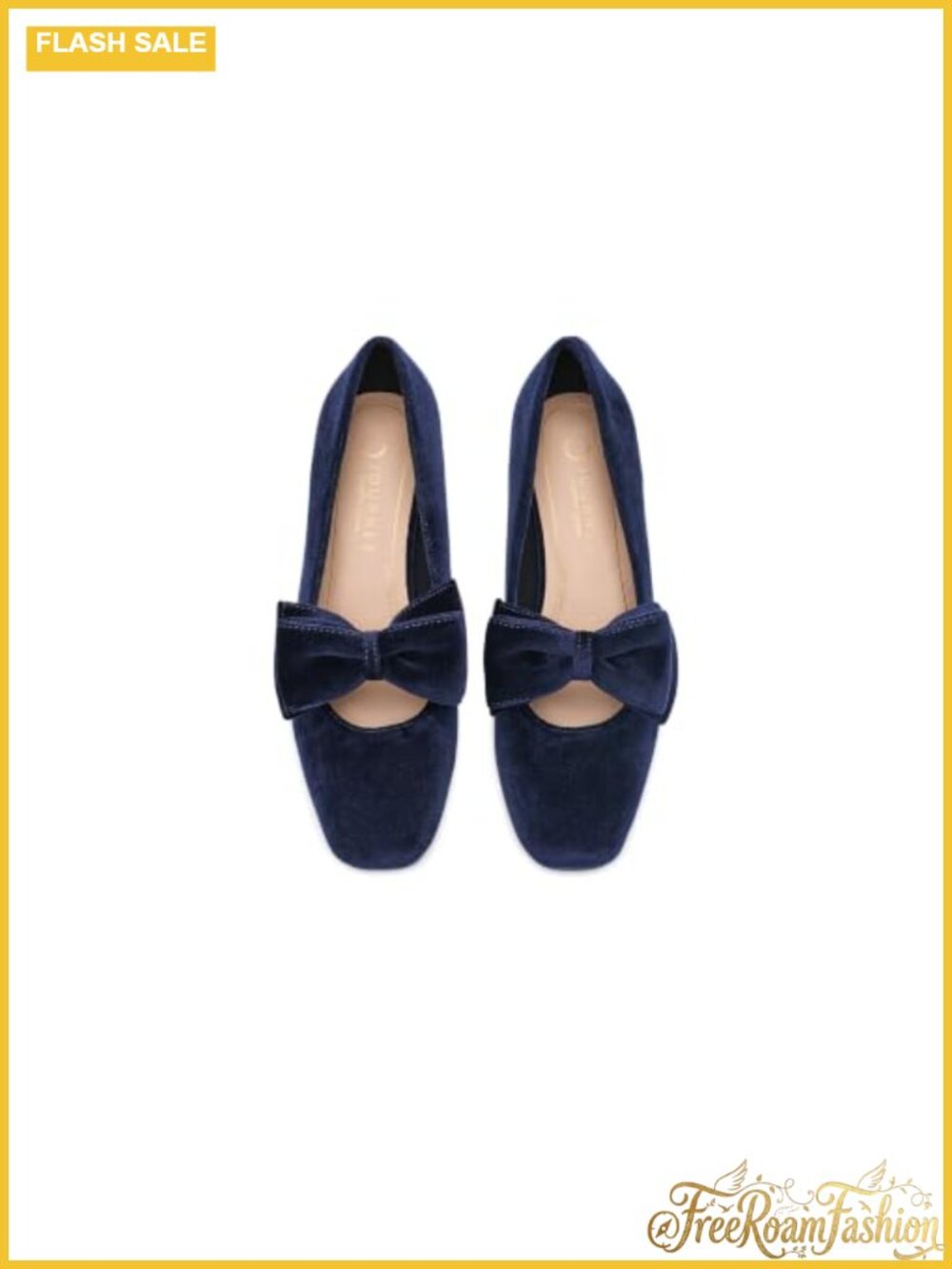 Kitten Heel Sandals Velvet Pull-On Dress Shoes - Picture 2 of 6